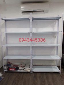 Kệ sắt v lỗ Cao 2m x 5 tầng